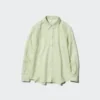 Premium Linen-skjorta för damer | Randig Premium Linen-skjorta för damer | Randig