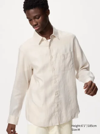 Premium Linen-skjorta för herr
