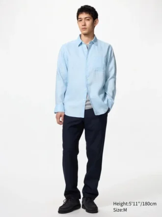 Premium Linen-skjorta för herr
