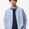 Premium Linen-skjorta för herr | Randig Premium Linen-skjorta för herr | Randig