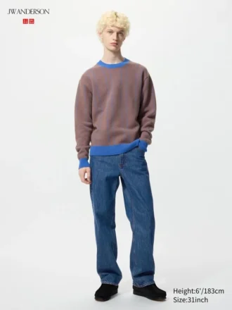 Raka jeans för män