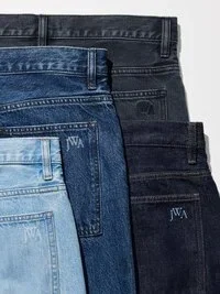Raka jeans för män Raka jeans för män