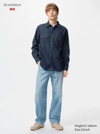 Raka jeans för män | Tall
