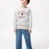 Raka jeans i bred modell för barn Raka jeans i bred modell för barn