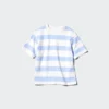Randiga AIRism-bomulls-T-shirtar för barn