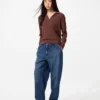 Relaxade ankellånga jeans för herr Relaxade ankellånga jeans för herr