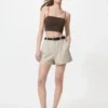 Ribbad bandeau-bh utan bygel för damer Ribbad bandeau-bh utan bygel för damer