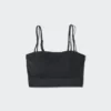 Ribbad bandeau-bh utan bygel för damer Ribbad bandeau-bh utan bygel för damer