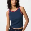 Ribbad kort Bh-top för damer | Ringer Ribbad kort Bh-top för damer | Ringer