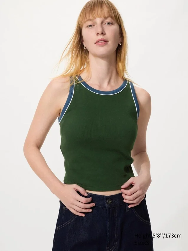 Ribbad kort Bh-top för damer | Ringer Ribbad kort Bh-top för damer | Ringer