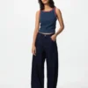 Ribbad kort Bh-top för damer | Ringer Ribbad kort Bh-top för damer | Ringer