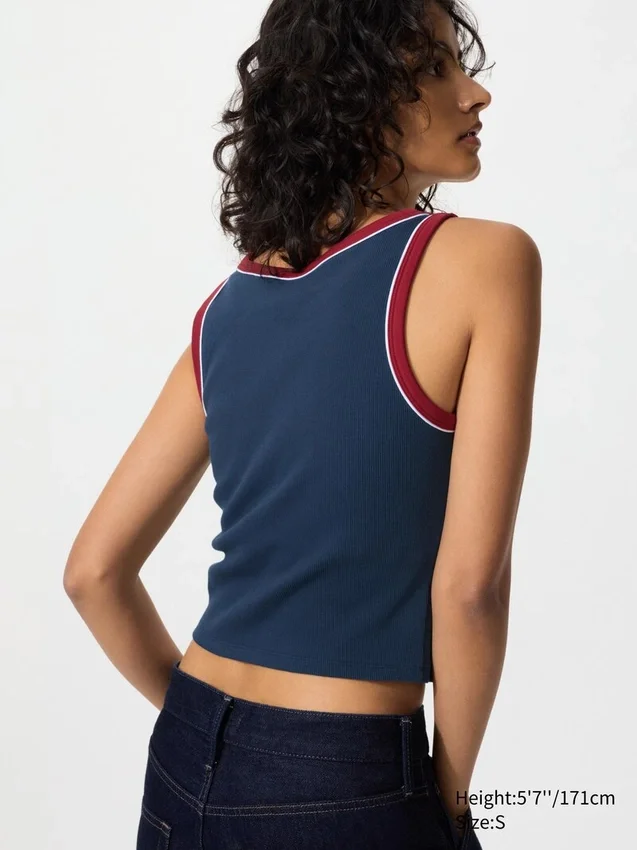 Ribbad kort Bh-top för damer | Ringer Ribbad kort Bh-top för damer | Ringer