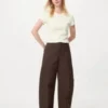 Ribbad mini-T-shirtar för dam Ribbad mini-T-shirtar för dam