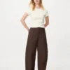 Ribbad mini-T-shirtar för dam Ribbad mini-T-shirtar för dam
