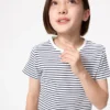 Ribbad T-shirt för barn | Randig