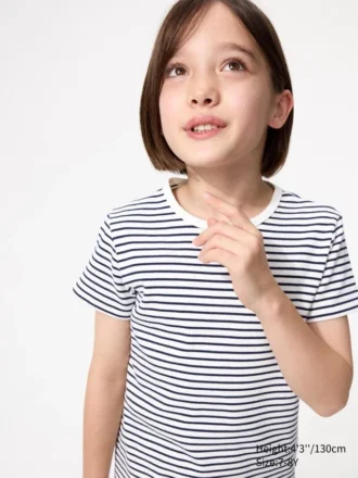 Ribbad T-shirt för barn | Randig