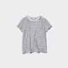 Ribbad T-shirt för barn | Randig Ribbad T-shirt för barn | Randig