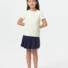 Ribbad T-shirtar för barn | Blomma Ribbad T-shirtar för barn | Blomma