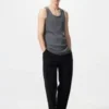 Ribbad tank top för män i Dry Color Ribbad tank top för män i Dry Color