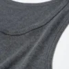 Ribbad tank top för män i Dry Color Ribbad tank top för män i Dry Color