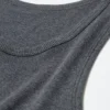 Ribbad tank top för män i Dry Color Ribbad tank top för män i Dry Color