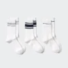 Ribbade strumpor | 3 par | Randiga Ribbade strumpor | 3 par | Randiga