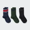 Ribbade strumpor | 3 par | Randiga Ribbade strumpor | 3 par | Randiga