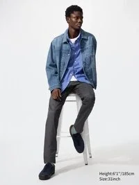 Slim fit-chino byxor för herr Slim fit-chino byxor för herr
