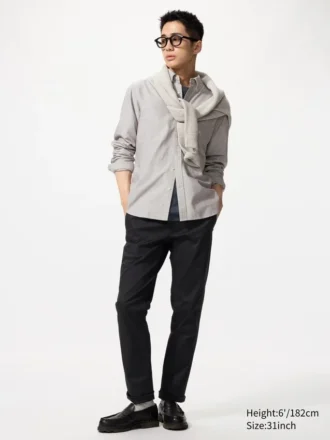 Slim fit-chino byxor för herr Slim fit-chino byxor för herr
