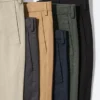 Slim fit-chino byxor för herr Slim fit-chino byxor för herr