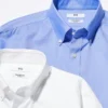 Slim fit-skjorta för män, strykfri | Knappkrage Slim fit-skjorta för män, strykfri | Knappkrage