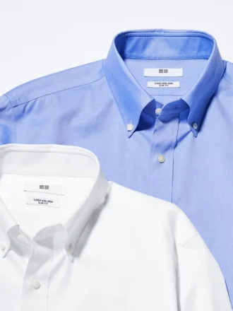 Slim fit-skjorta för män, strykfri | Knappkrage Slim fit-skjorta för män, strykfri | Knappkrage
