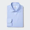 Slim-fit skjorta för män, strykfri | Spridd krage Slim-fit skjorta för män, strykfri | Spridd krage