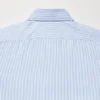 Slim fit-skjorta för män, strykfri | Spridd krage | Randig
