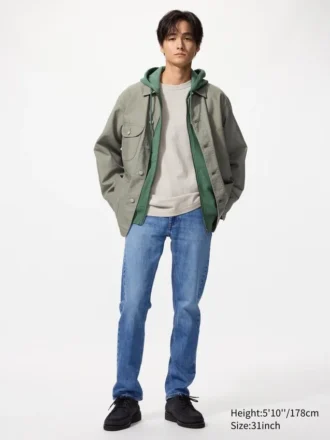 Slim Straight-Jeans för herr