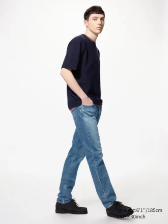 Slim Straight-jeans för män | Tall