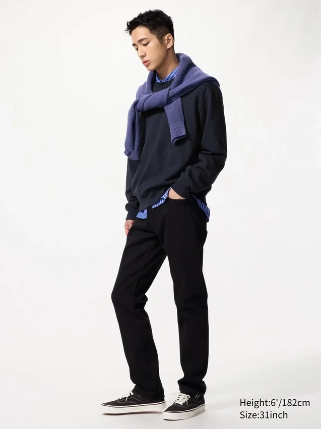 Slim Straight-jeans för män | Tall Slim Straight-jeans för män | Tall