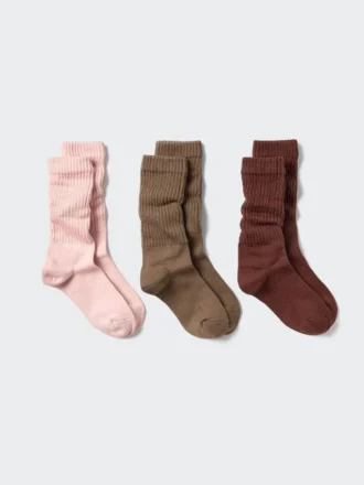 Slouchy-strumpor för dam | 3 par