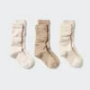 Slouchy-strumpor för dam | 3 par