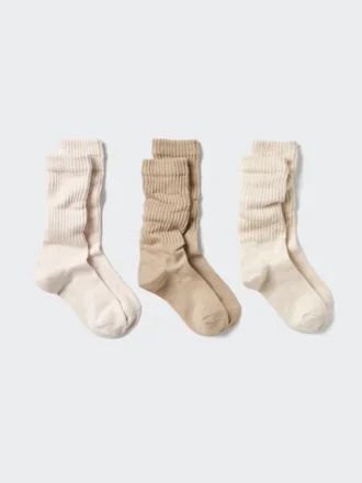 Slouchy-strumpor för dam | 3 par