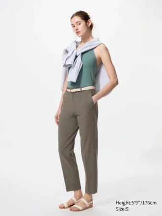 Smart Ankle Pants för dam | 2-vägsstretch | Lång modell