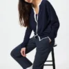 Smart Ankle Pants för dam | Nålstreck Smart Ankle Pants för dam | Nålstreck