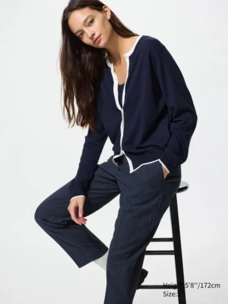 Smart Ankle Pants för dam | Nålstreck