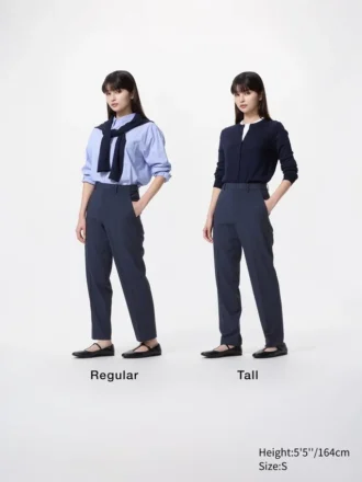 Smart Ankle Pants för dam | Nålstreck