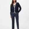 Smart Ankle Pants för dam | Nålstreck Smart Ankle Pants för dam | Nålstreck