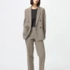 Smart Ankle Pants för dam | Rutiga Smart Ankle Pants för dam | Rutiga