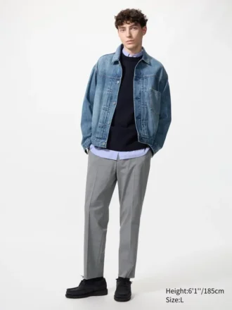 Smart Ankle Pants för herr | Rutmönster