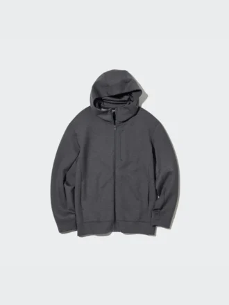 Stretch Dry Sweat långärmad hoodie med hel dragkedja för herr Stretch Dry Sweat långärmad hoodie med hel dragkedja för herr