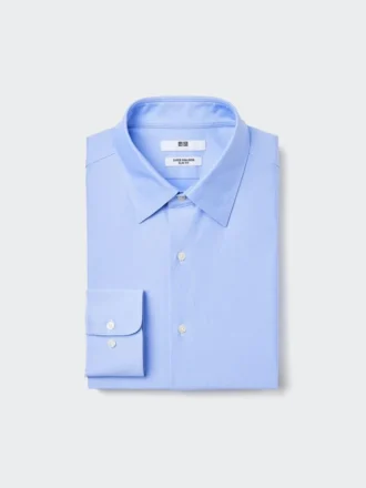 Super Non-Iron Jersey Slim-skjorta för herr | Vanlig krage Super Non-Iron Jersey Slim-skjorta för herr | Vanlig krage