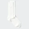 Supima®-bomullsblandade piquéstrumpor för herr Supima®-bomullsblandade piquéstrumpor för herr